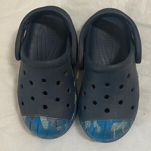 CROCS Kids Dark Blue Slip-on